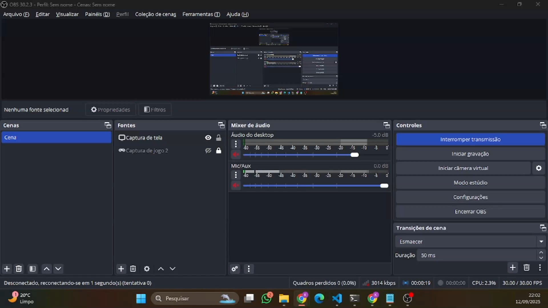 Testing live